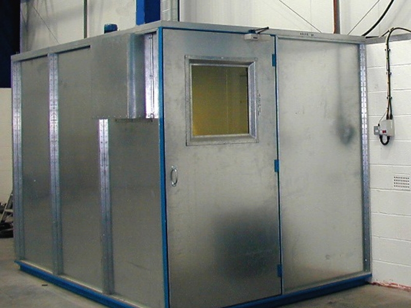 paint mixing booths